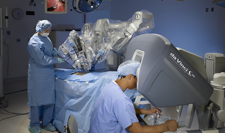 Robot-Assisted Surgery- The Surgeon Has Complete Control